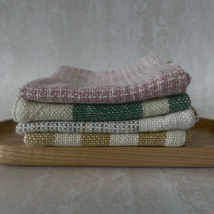 Plant dyed + Hand Loomed Face Washer Mäesi Apothecary