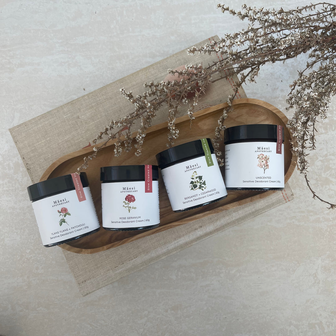 Non-toxic Deodorant for Sensitive Skin - select from 4 different scents.